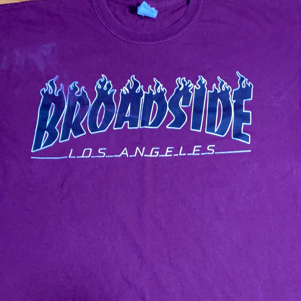 Broadside Los Angeles t shirt. Men’s size XL